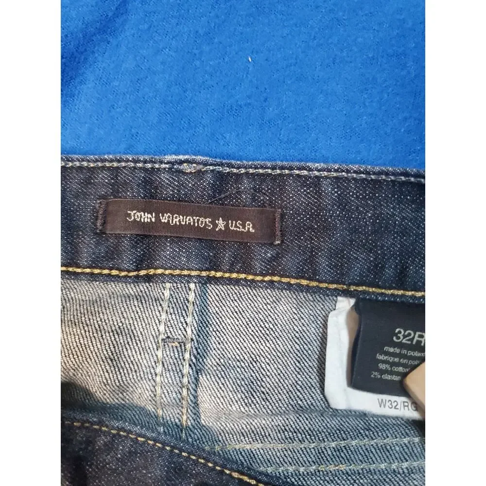 John Vartos Star USA Bowery Denim Jeans Pants Men's Size 33 Reg Cobrax Original